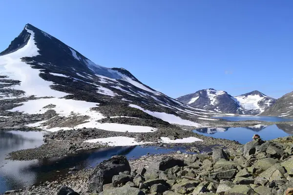 Natura Delle Montagne Scandinave — Foto Stock