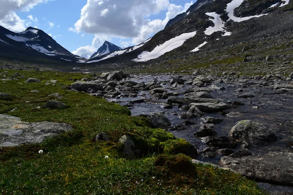 Natureza Das Montanhas Escandinavas — Fotografia de Stock