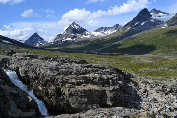 Natuur Van Scandinavische Bergen — Stockfoto