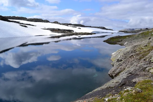 Natureza Das Montanhas Escandinavas — Fotografia de Stock