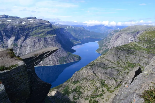 Natuur Van Scandinavische Bergen — Stockfoto