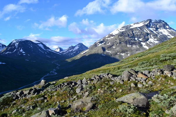 Natuur Van Scandinavische Bergen — Stockfoto