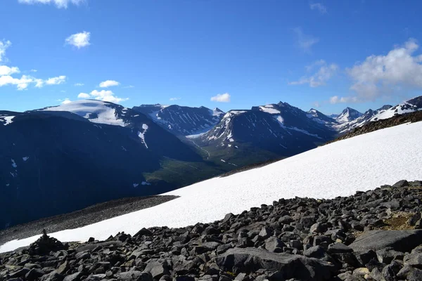 Natuur Van Scandinavische Bergen — Stockfoto