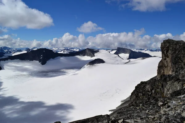 Naturaleza Las Montañas Escandinavas — Foto de Stock