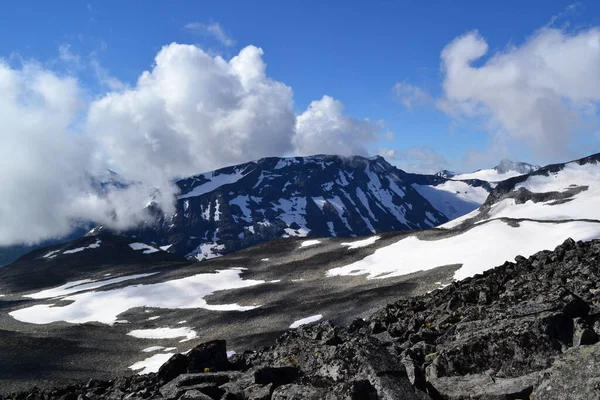 Naturaleza Las Montañas Escandinavas — Foto de Stock