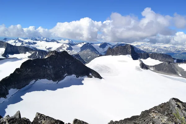 北欧の山々の性質は — ストック写真