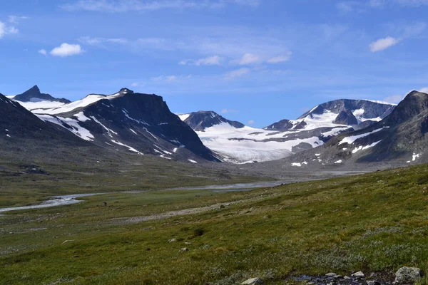 Naturaleza Las Montañas Escandinavas — Foto de Stock