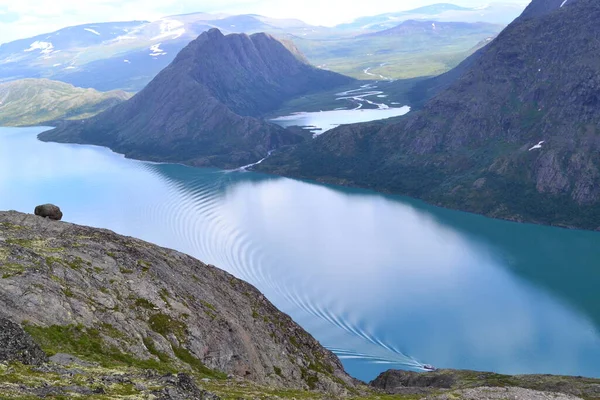 Naturaleza Las Montañas Escandinavas — Foto de Stock