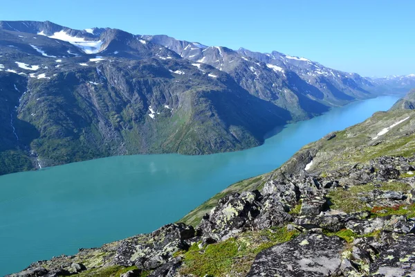 Natuur Van Scandinavische Bergen — Stockfoto