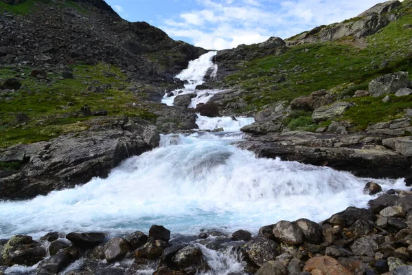 Natureza Das Montanhas Escandinavas — Fotografia de Stock