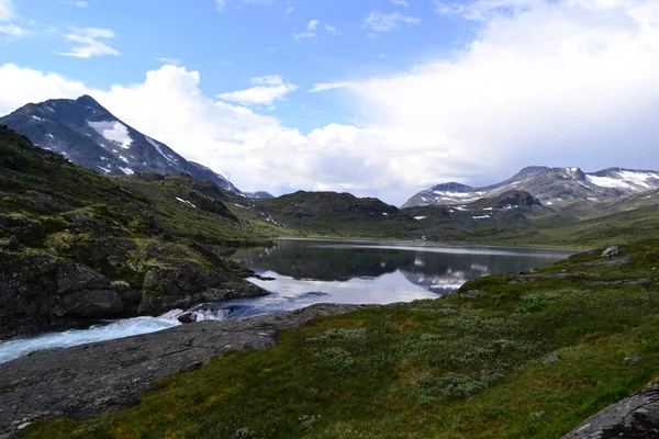 Natureza Das Montanhas Escandinavas — Fotografia de Stock