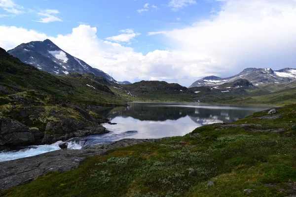 Natuur Van Scandinavische Bergen — Stockfoto