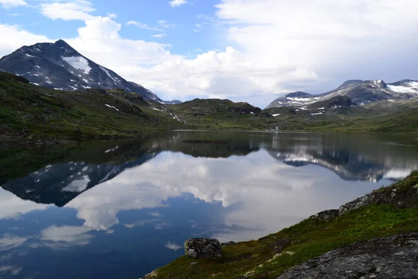 Natureza Das Montanhas Escandinavas — Fotografia de Stock