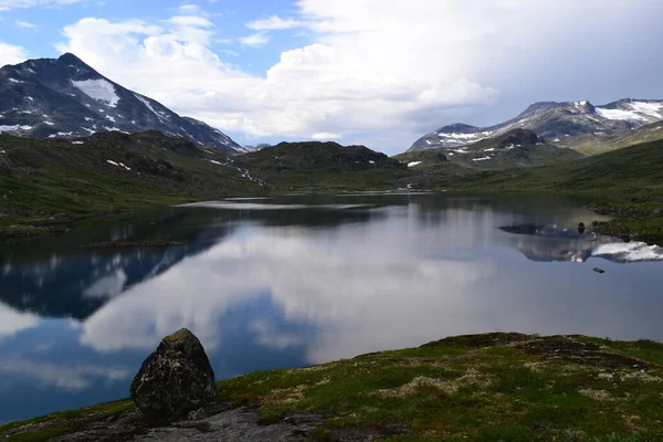 Natureza Das Montanhas Escandinavas — Fotografia de Stock