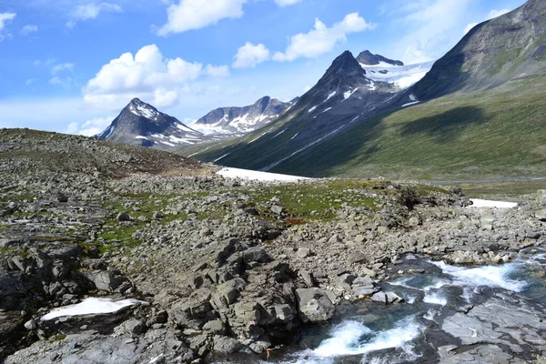 Nature Des Montagnes Scandinaves — Photo