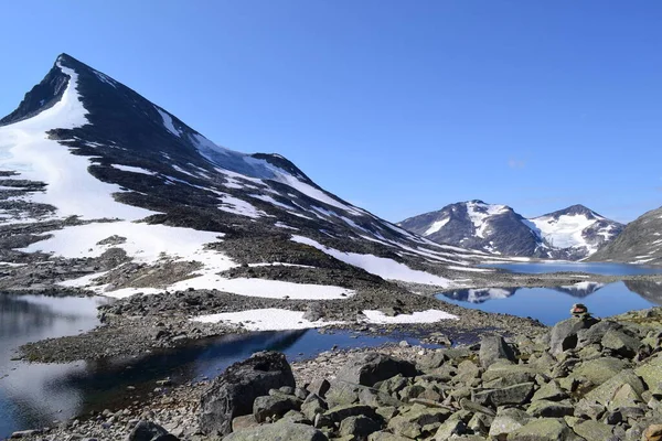 Natuur Van Scandinavische Bergen — Stockfoto