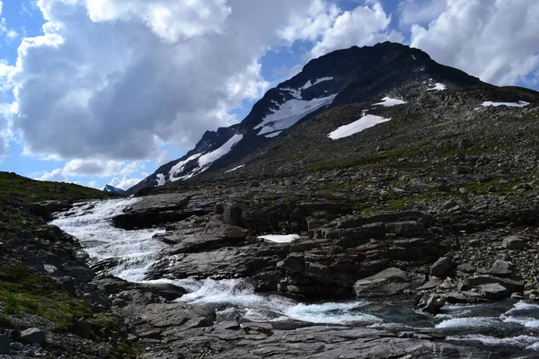 Natura Delle Montagne Scandinave — Foto Stock