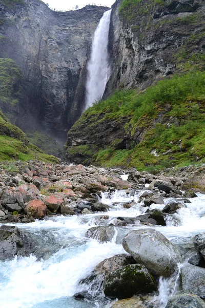 Natureza Das Montanhas Escandinavas — Fotografia de Stock