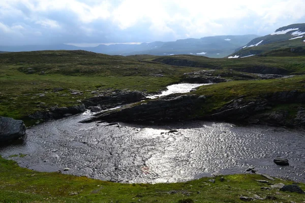 Nature Des Montagnes Scandinaves — Photo