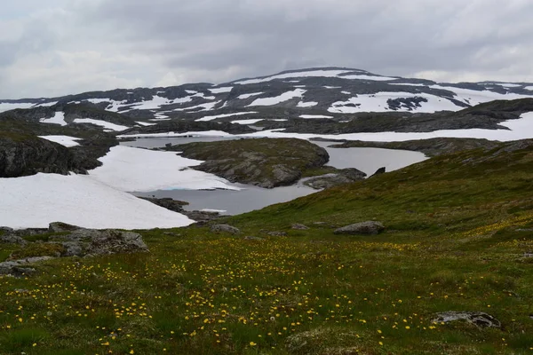 Natureza Das Montanhas Escandinavas — Fotografia de Stock