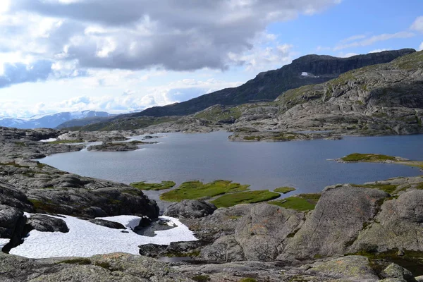斯堪的纳维亚山脉的性质 — 图库照片