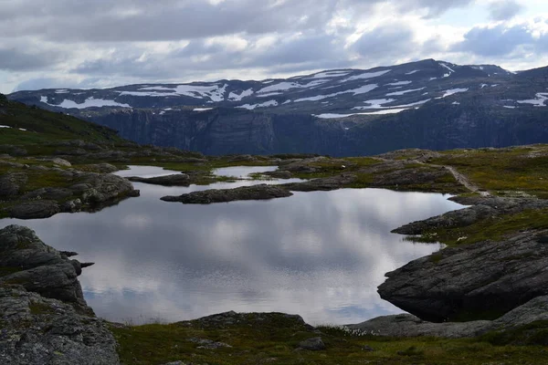 Nature Des Montagnes Scandinaves — Photo