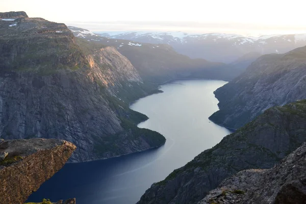 Φύση Των Σκανδιναβικών Βουνών — Φωτογραφία Αρχείου