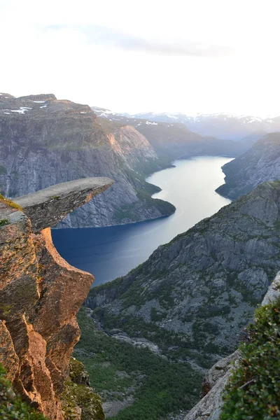 Φύση Των Σκανδιναβικών Βουνών — Φωτογραφία Αρχείου