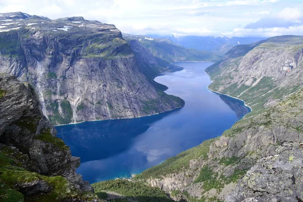 Natuur Van Scandinavische Bergen — Stockfoto