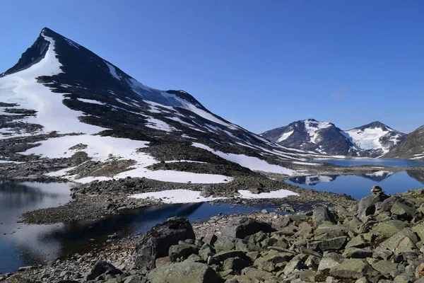 Natureza Das Montanhas Escandinavas Fotografias De Stock Royalty-Free
