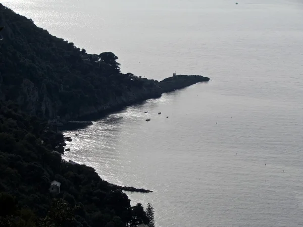 卡莫格利悬崖和海岸蓬塔恰帕 — 图库照片