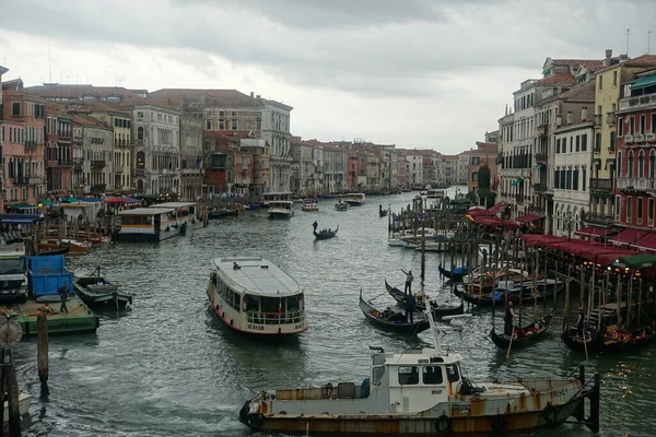 Foto Van Gracht Gebouwen Venetië Italië — Stockfoto