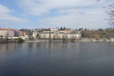 Çek Cumhuriyeti Prag 'daki Charles Köprüsü
