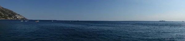 Landskapsfoto Taget Positano Beach Italien — Stockfoto