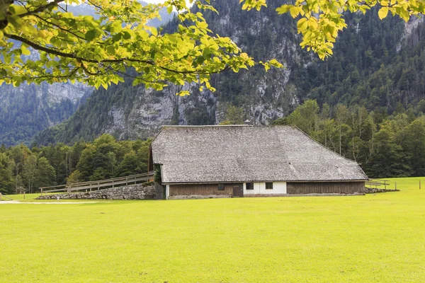 Parkta Berchtesgaden binalar