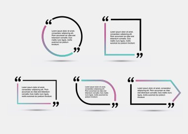 Boş şablon alıntı. Teklif formu.