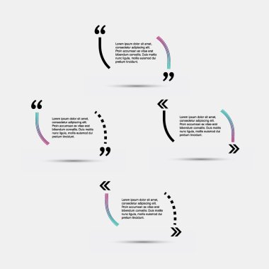 Boş şablon alıntı. Teklif formu.