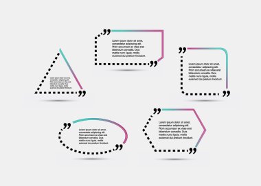 Boş şablon alıntı. Teklif formu.