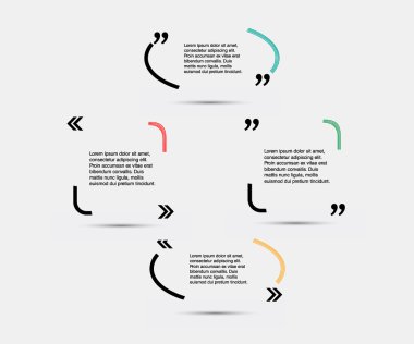 Boş şablon alıntı. Teklif formu.