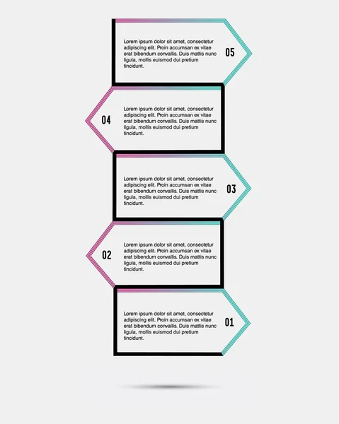 Projeto vetorial passo a passo . —  Vetores de Stock