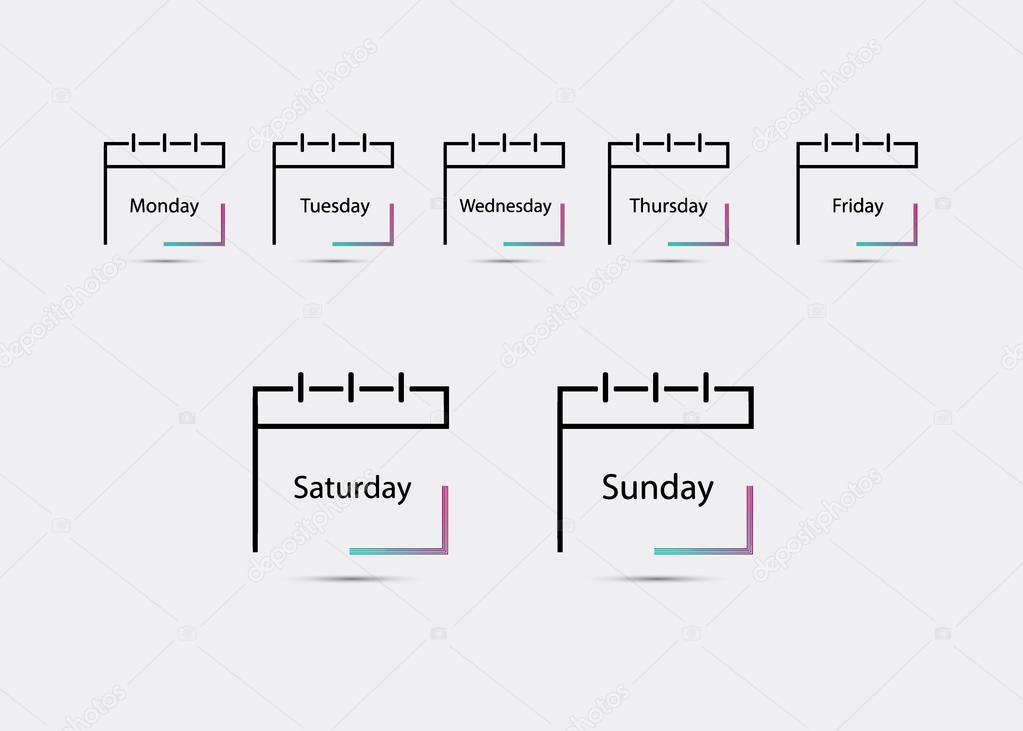 Calendar  vector icon.