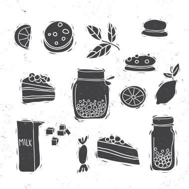 tatlı Icon set