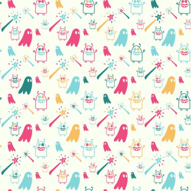 renkli sihirli desen