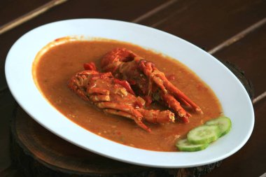 iyi ve baharatlı ıstakoz deniz ürünleri.