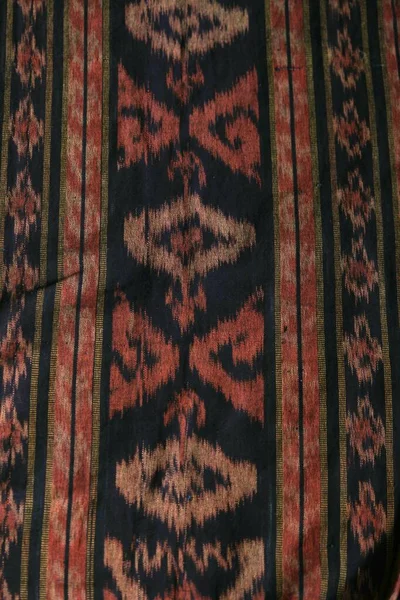 traditional Indonesian woven fabric patterns with traditional ethnic nuances