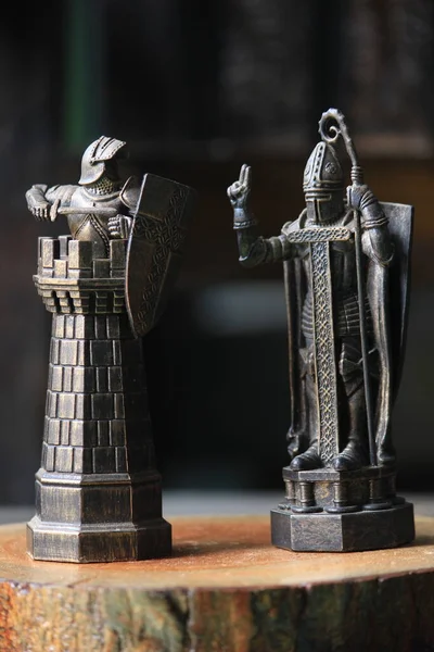 Miniature chess chess knight templar