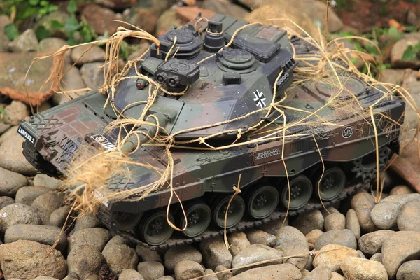 Miniature Main Battle Tank Your Collection Lets Play — Stockfoto