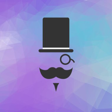 Soyut beyefendi simgesi