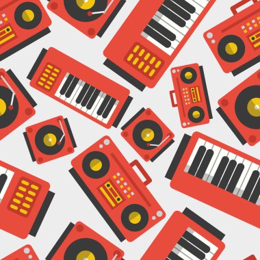 Zemin ile müzik aletleri