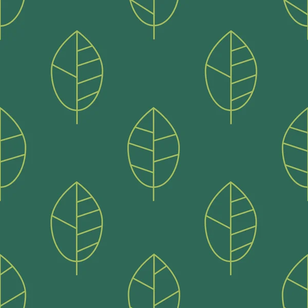 Green leaf backdrop — Stock Vector